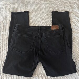 Madewell Men’s slim black jeans 35 x 34